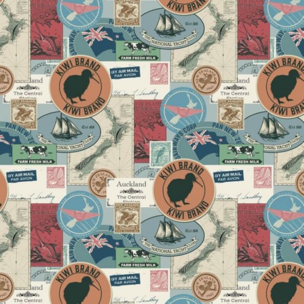 Picture of Fabric Vintage Days Collage 101